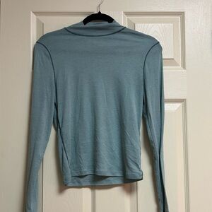 Madewell Seafoam Green Knit Turtleneck
